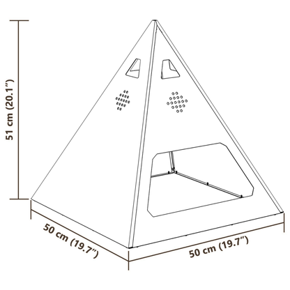 Pyramid chiminea apex close up - matte black steel construction - Pyrova